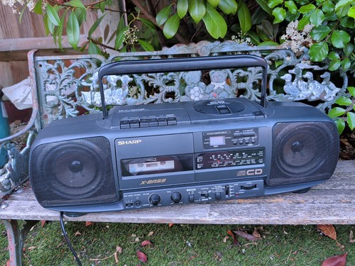 Sharp cd5 boombox radio - boombox,