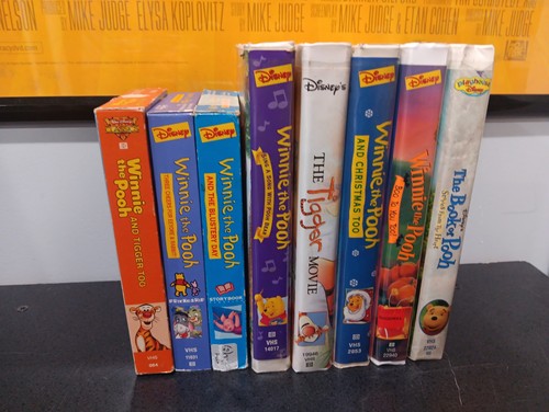 Winnie the pooh vhs lot - the,