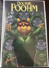 COUNTERPOINT SUPER HEROES PRESENTA DOCTOR POOHM AP5 FIRMATO DA MARAT MYCHELS COA