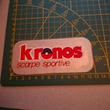 adesivo vintage STICKER kleber rovinato kronos scarpe sportive