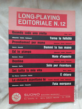 LONG - PLAYING EDITORIALE N. 12 - ALBUM 12 SPARTITI AA.VV. (1968) - ED. SUONO 