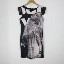 Vestitino Vintage Taglia S Donna Poliestere  Abito Woman Dress Casual Vestito