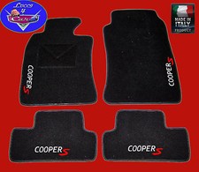 TAPPETINI tappeti MINI COUNTRYMAN COOPER S su misura con LOGHI 