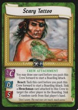 Scary Tattoo - Iron Shadow - 7th Sea