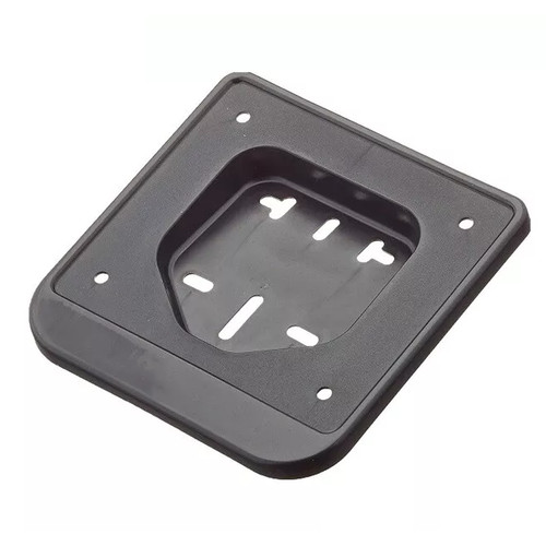Portatarga plastica nero - plastica,