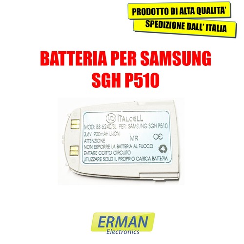 Batteria per samsung sgh p510 - batteria,