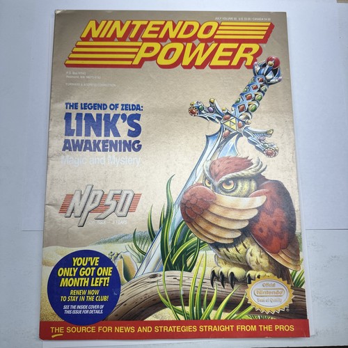 Nintendo power vol link s - power, link's
