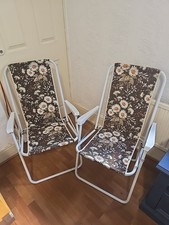 Coppia di sedie a sdraio