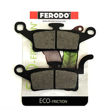 COPPIA/PASTIGLIE YAMAHA XENTER/125/150 2012 FRENO ANTERIORI FERODO ECO-FRICTION