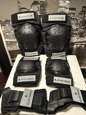 Set ginocchiere protettive per gomiti e polsi Rollerblade pattinaggio adulto medio