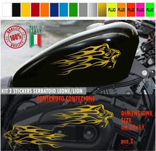 Kit 2 adesivi moto serbatoio