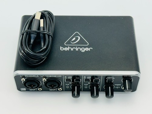 Behringer phoria umc202hd - behringer,