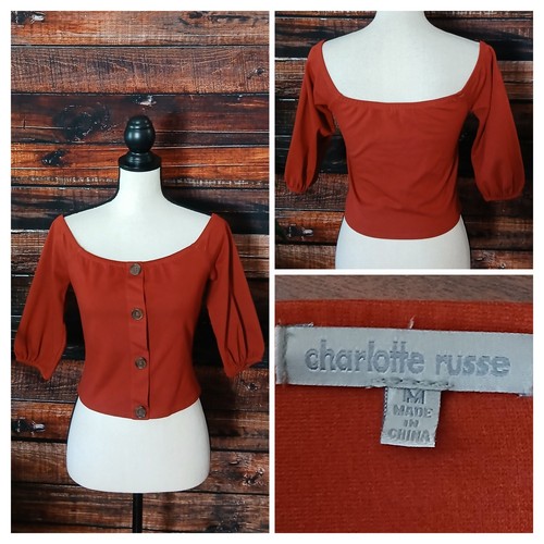 Crop top charlotte russe - crop,