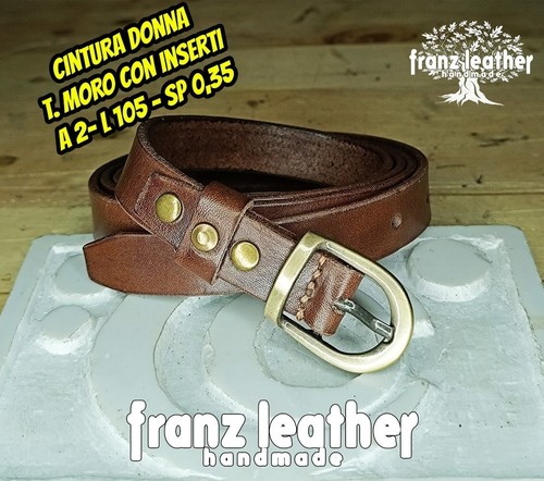 Cintura donna cuoio t - cintura,