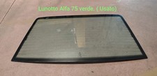 Vetro lunotto termico Alfa Romeo 75 verde.. Usato In Ottime Condizioni..
