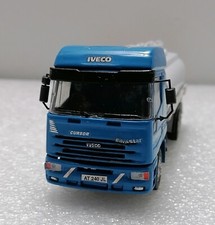 IVECO Eurostar Cursor - Modellino autocisterna vintage scala 1:43, Italia 1990