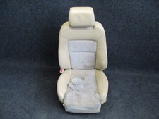 Sedile conducente in pelle Recaro VW Passat 3BG sedile rivestimento pelle Alcantara beige 