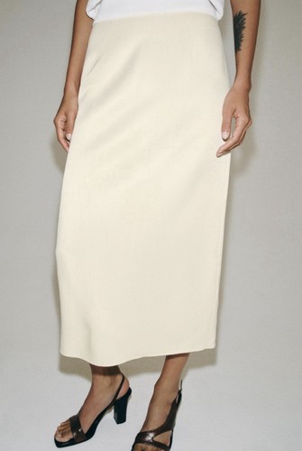Maxi gonna bianca essential - co,