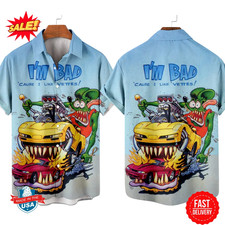 Camicia hawaiana Rat Fink -