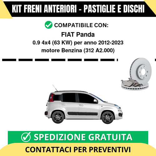 Kit freni anteriori - freni,