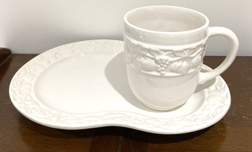 Tazza caffè tè piatto - tazza, da