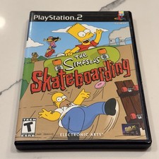 The Simpsons Skateboarding