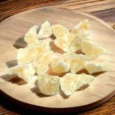 Calcite gialla Pietra Vera Naturale Grezza 50gr.(15 Pezzi) Cristalloterapia 