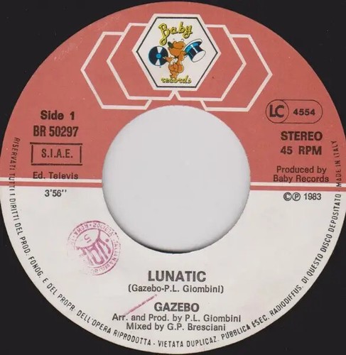 Gazebo lunatic vinyl single - vinyl,