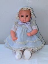 BAMBOLA CHICCHI FURGA VERSIONE ABITINO CELESTE MADE IN ITALY VINTAGE DOLL PUPPE