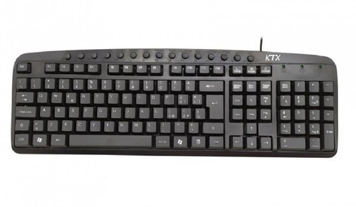 Tastiera nera usb - 15, tasti