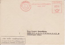 Lettera aziendale con timbro