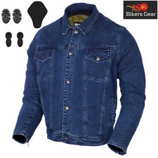 Uomo Moto Touring Jeans Giacca