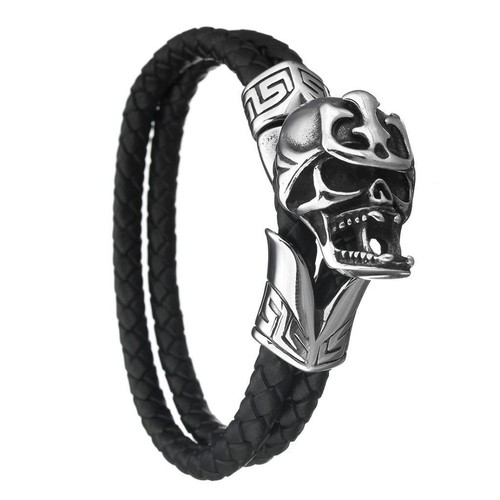 Bracciale uomo pelle - pelle, di