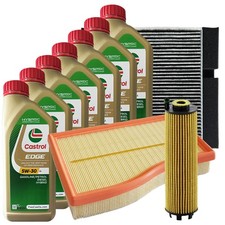 Kit Tagliando Mercedes Classe A W177 180D 200D 220D 2.0 CDI Filtri 7 Olio Castro