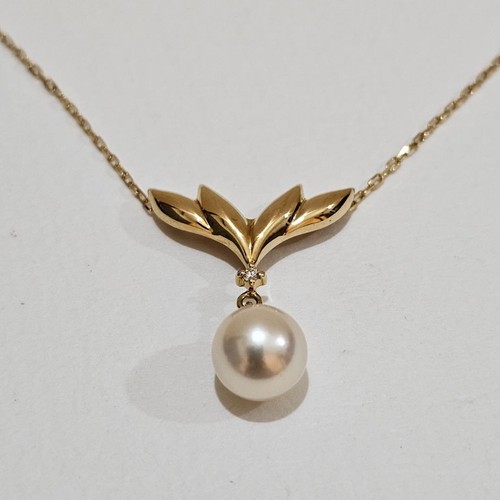Collana mikimoto usata 1835 - collana,
