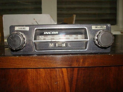 Autoradio epoca vecchia - d'epoca.,