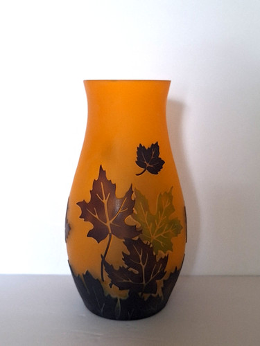 Vaso vetro cammeo - in,