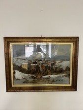 Quadro Olio Su Tela Antonio Di Michele 87x68