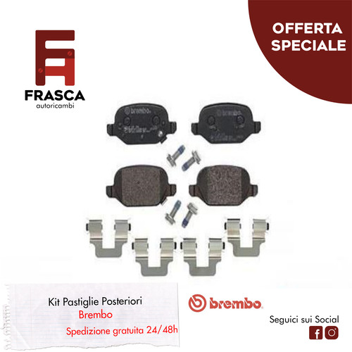 Pastiglie freno posteriori - freno,