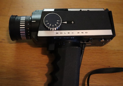 Cinepresa super 8mm bolex 250 - 8mm,