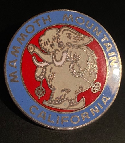Spilla sci vintage mammoth - da,