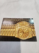 LIBRETTO ROLEX OYSTER  ANNI 90