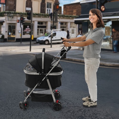 Trolley pieghevole gatto - gatto, e