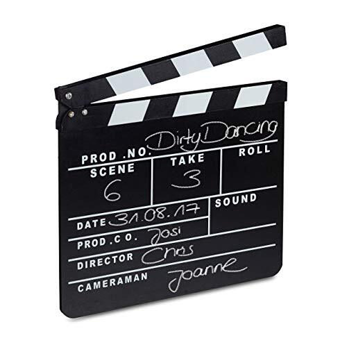Relaxdays ciak professionale - ciak,