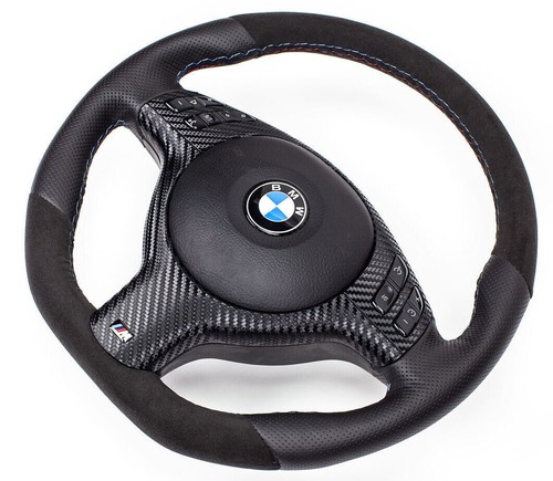 Volant aplati alcantara bmw - volant,