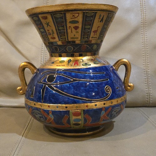 Vaso egizio veronese occhio - veronese, di