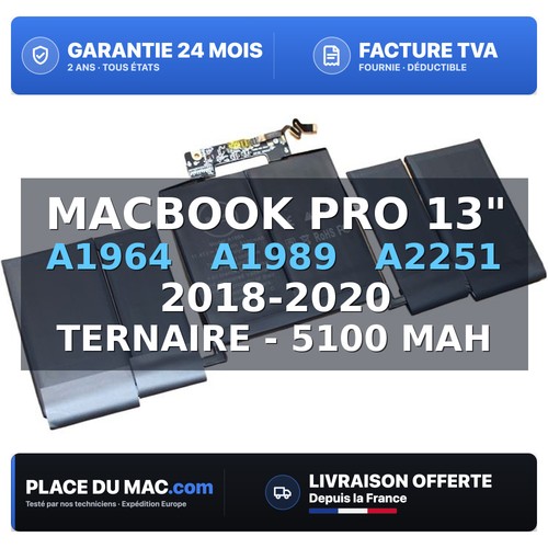 Batterie pour macbook pro - batterie,