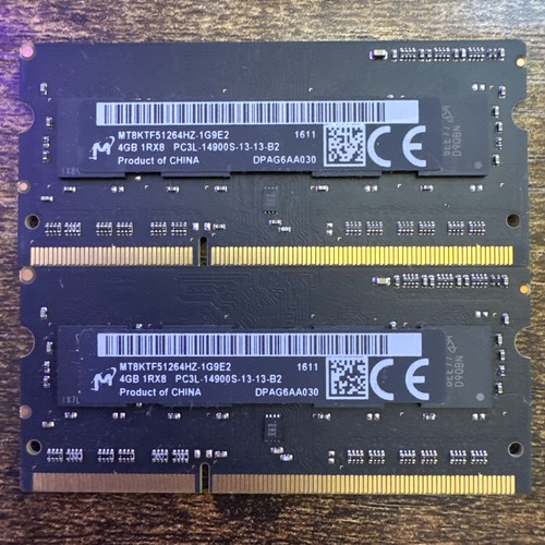 Micron 4gb ram - 2x,