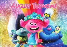 Cialda TROLLS NOME Decorazione