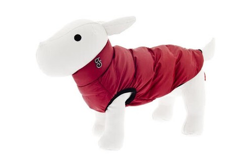 Piumino per cani - cani, rosso